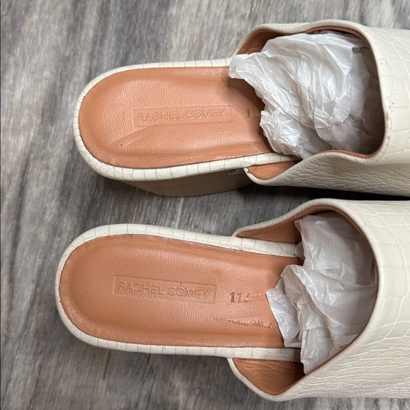 Rachel Comey Bone Croc Print Leather Clogs Size 11 - Picture 7 of 8